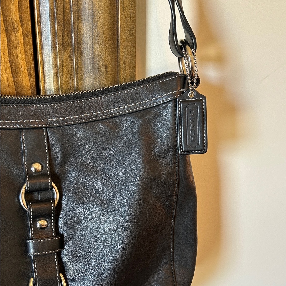 Coach Black Crossbody Bag - Picture 3 of 11